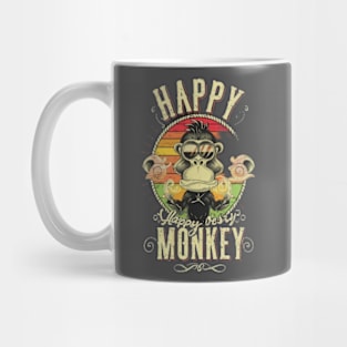 Happy Monkey Mug